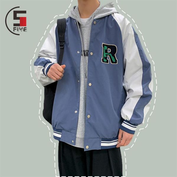 men's jackets hip hop patchwork letter embroidery baseball jacket men harajuku hipster streetwear casual autumn campus oversized coats, Black;brown
men's jackets hip hop patchwork letter embroidery baseball jacket men harajuku hipster streetwear casual autumn campus oversized coats, Black;brown