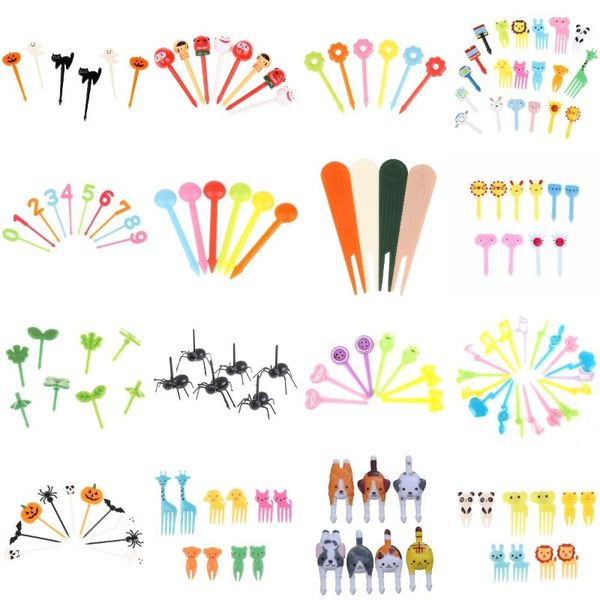 forks 2-24pcs mini kids animal farm fruit fork cartoon snack cake dessert toothpick lunch party decoration random color
forks 2-24pcs mini kids animal farm fruit fork cartoon snack cake dessert toothpick lunch party decoration random color