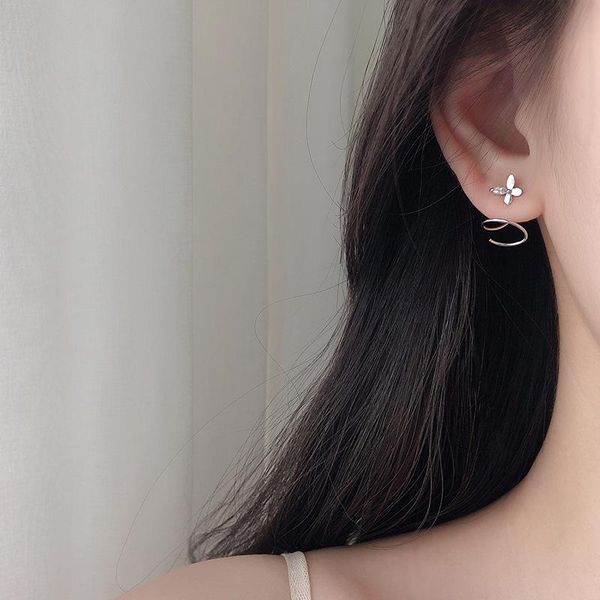 stud butterfly spiral earrings for women zircon double-layer simple fashion korean girlfriend student gifts jewelry boyulige, Golden;silver
stud butterfly spiral earrings for women zircon double-layer simple fashion korean girlfriend student gifts jewelry boyulige, Golden;silver
