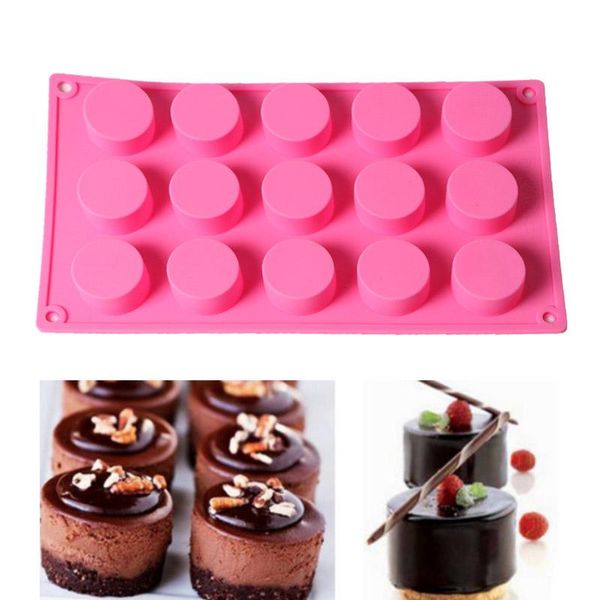 cake tools pudding mousse dessert silicone mold 15 rounds ice soap fondant chocolate cookie diy mould bakeware baking
cake tools pudding mousse dessert silicone mold 15 rounds ice soap fondant chocolate cookie diy mould bakeware baking