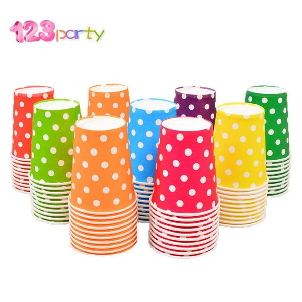 disposable dinnerware 123 10pcs/set multicolor round dots paper cup tableware for kids birthday party wedding grade supplies
disposable dinnerware 123 10pcs/set multicolor round dots paper cup tableware for kids birthday party wedding grade supplies