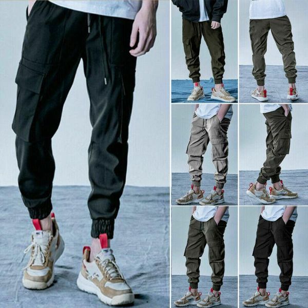 men's pants slim fit straight leg trousers running jogger pencil cargo solid, Black
men's pants slim fit straight leg trousers running jogger pencil cargo solid, Black