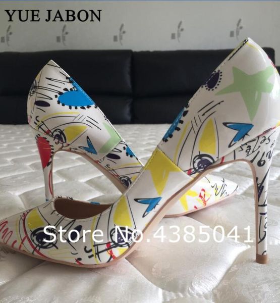 dress shoes yue jabon 2021 special graffiti colorful women pumps stiletto high heels spring wedding party sapato feminino, Black
dress shoes yue jabon 2021 special graffiti colorful women pumps stiletto high heels spring wedding party sapato feminino, Black