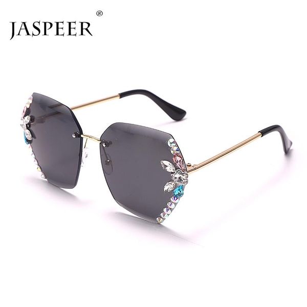 sunglasses jaspeer rimless women luxury diamond sun glasses uv400 brand designer frameless handmade crystal shades eyewear, White;black
sunglasses jaspeer rimless women luxury diamond sun glasses uv400 brand designer frameless handmade crystal shades eyewear, White;black