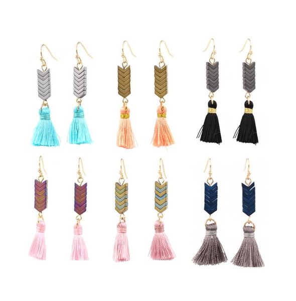 dangle & chandelier selling row of herringbone natural stone bohemia style multicolor tassels earrings for women girls fashion jewelry, Silver
dangle & chandelier selling row of herringbone natural stone bohemia style multicolor tassels earrings for women girls fashion jewelry, Silver