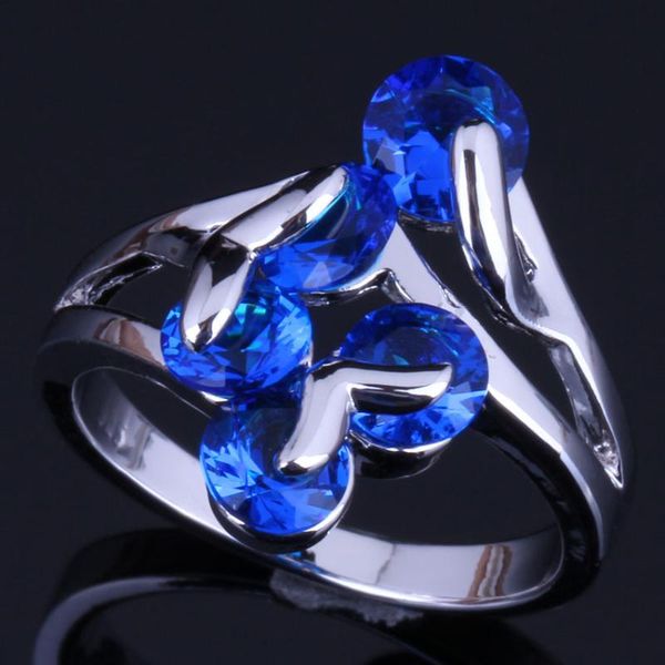 cluster rings fetching round blue cubic zirconia silver plated ring v0416, Golden;silver
cluster rings fetching round blue cubic zirconia silver plated ring v0416, Golden;silver