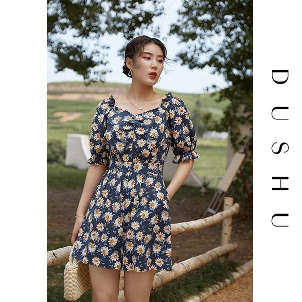 casual dresses dushu loose office lady women's french retro high-waisted dress summer 2021 one-shoulder, Black;gray
casual dresses dushu loose office lady women's french retro high-waisted dress summer 2021 one-shoulder, Black;gray