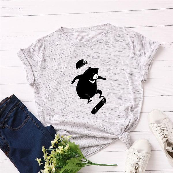 women's t-shirt women shirts o neck short sleeve tee summer tshirt t shirt white plus size s-5xl funny bear print
women's t-shirt women shirts o neck short sleeve tee summer tshirt t shirt white plus size s-5xl funny bear print