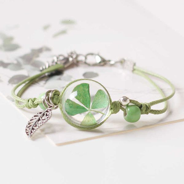 ceramic bracelet dry flower weaving adjustment student women's small jewelry national style stall, Golden;silver
ceramic bracelet dry flower weaving adjustment student women's small jewelry national style stall, Golden;silver
