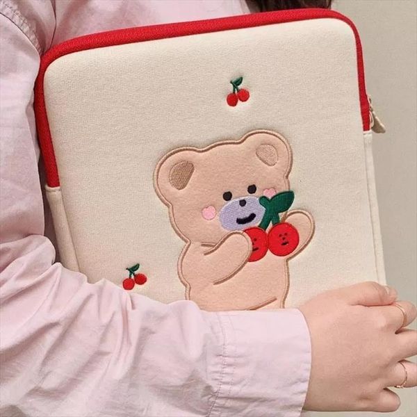 cute korea cherry bear cosmetic bags lap11 12 13 apple ipad sleeve case for macbook air pro 15 dell
cute korea cherry bear cosmetic bags lap11 12 13 apple ipad sleeve case for macbook air pro 15 dell