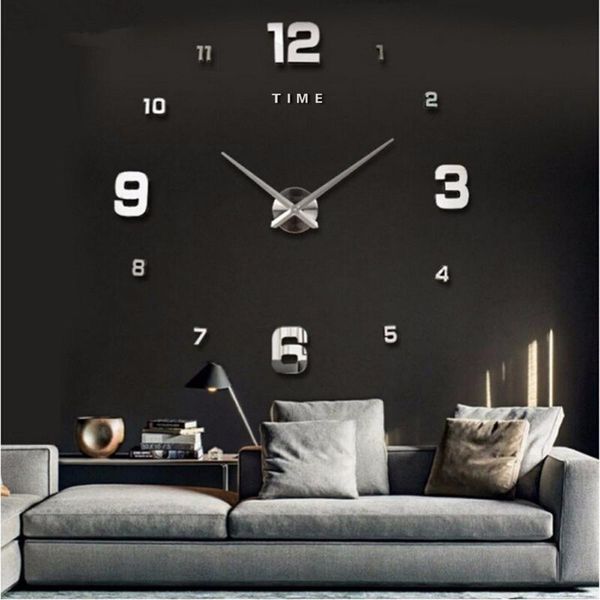 wall clocks 3d diy large clock modern design mute big decorative digital acrylic mirror stickers oversize time letter
wall clocks 3d diy large clock modern design mute big decorative digital acrylic mirror stickers oversize time letter