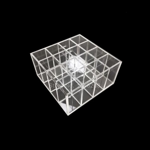 grids small cosmetic tube organizer clear acrylic makeup box lipsticks storage boxes 25x25mm inner compartment & bins
grids small cosmetic tube organizer clear acrylic makeup box lipsticks storage boxes 25x25mm inner compartment & bins