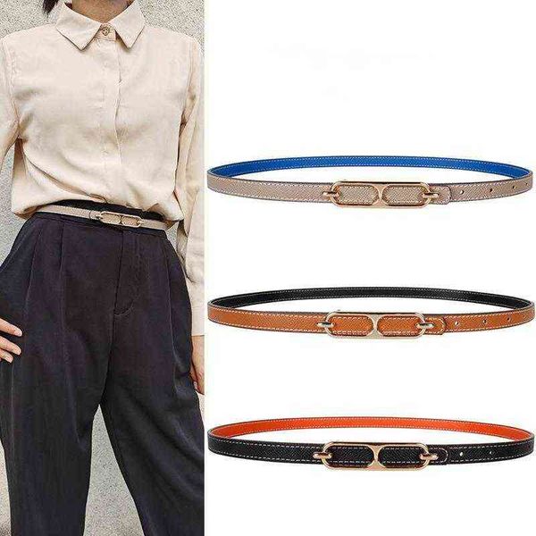 women fashion wild genuine leather belt double-sided two-color clothing match decorated belt jeans suit simple cowhide belt aa220310, Black;brown
women fashion wild genuine leather belt double-sided two-color clothing match decorated belt jeans suit simple cowhide belt aa220310, Black;brown