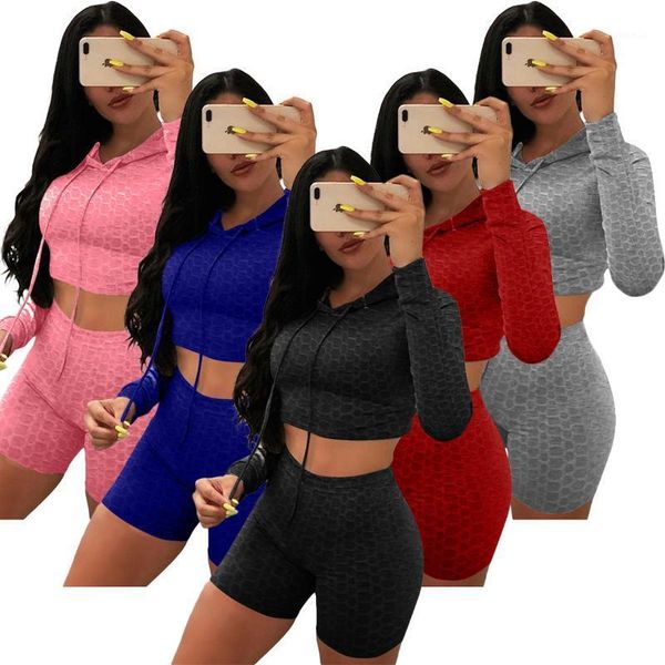 women elegant solid sets for warm hoodie sweatshirts and shorts pant fashion two piece ladies waffle sweatshirt suits women's tracksuit, Gray
women elegant solid sets for warm hoodie sweatshirts and shorts pant fashion two piece ladies waffle sweatshirt suits women's tracksuit, Gray
