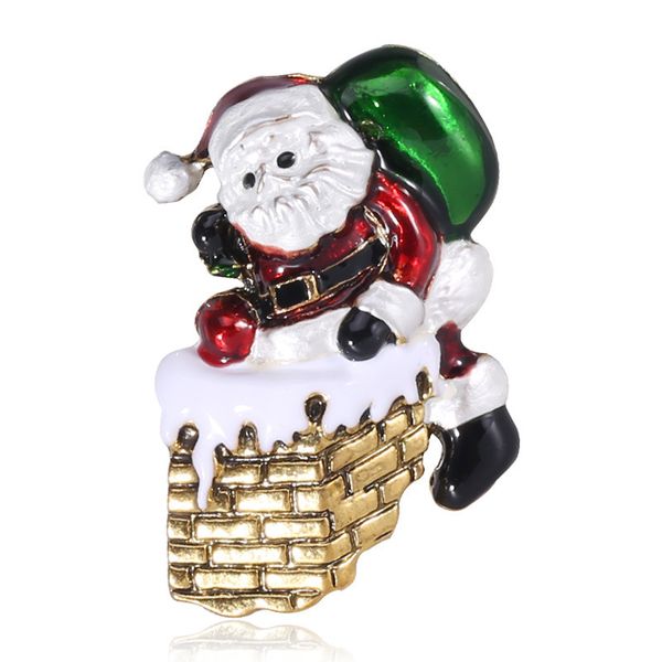 factory new creative alloy oil dripping chimney climbing santa claus brooch fashion simple clothing accessories pin christmas
factory new creative alloy oil dripping chimney climbing santa claus brooch fashion simple clothing accessories pin christmas