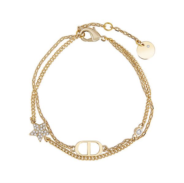 special offer 2021 luxury designer jewelry letter double star bracelet exquisite design student forest department, White
special offer 2021 luxury designer jewelry letter double star bracelet exquisite design student forest department, White