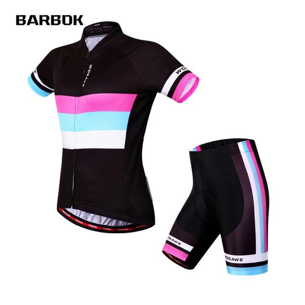women's short sleeve cycling jersey bike shorts 3d pad sports mtb road clothing apparel racing sets, Black;blue
women's short sleeve cycling jersey bike shorts 3d pad sports mtb road clothing apparel racing sets, Black;blue