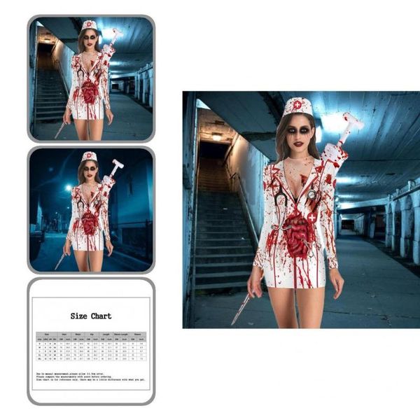 casual dresses eye-catching regular round neck halloween zombie ladies dress for friends, Black;gray
casual dresses eye-catching regular round neck halloween zombie ladies dress for friends, Black;gray