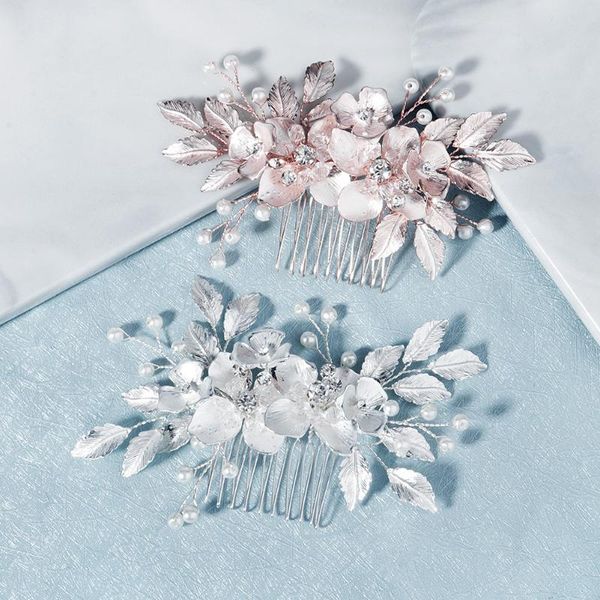 fairy beauty bride wedding headdress alloy flowers hand-inserted comb dress plate hair accessories clips & barrettes, Golden;silver
fairy beauty bride wedding headdress alloy flowers hand-inserted comb dress plate hair accessories clips & barrettes, Golden;silver