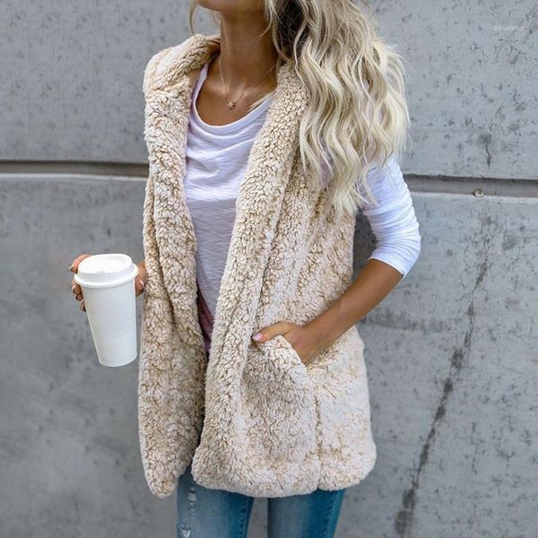 women's hoodies & sweatshirts hooded vest for women autumn winter thick warm fashion lamb cashmere coat sleeveless pocket vests jacket, Black
women's hoodies & sweatshirts hooded vest for women autumn winter thick warm fashion lamb cashmere coat sleeveless pocket vests jacket, Black