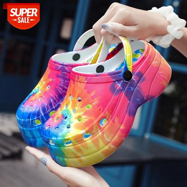 2021 Autumn New Woman Shoes Hole Slippers High Heel Sandals Fashion Outdoor Beach Zapatos Mujer #TR4I, Black
2021 Autumn New Woman Shoes Hole Slippers High Heel Sandals Fashion Outdoor Beach Zapatos Mujer #TR4I, Black