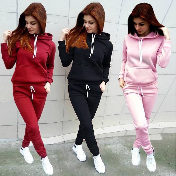 women's pants & capris tracksuit women hoodie + pant two piece suits hooded pullover sweatshirt with pockets autumn winter femme sets p, Black;white
women's pants & capris tracksuit women hoodie + pant two piece suits hooded pullover sweatshirt with pockets autumn winter femme sets p, Black;white