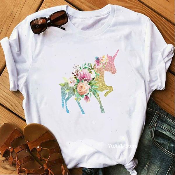 harajuku kawaii flower unicorn cute women t shirt cartoon 90s funny print graphic cotton tees, White
harajuku kawaii flower unicorn cute women t shirt cartoon 90s funny print graphic cotton tees, White