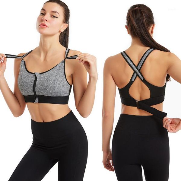 yoga outfit fitness bra crop zip front push up underwear crisscross back detachable pads athletic vest workout running women sports
yoga outfit fitness bra crop zip front push up underwear crisscross back detachable pads athletic vest workout running women sports