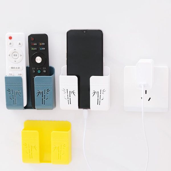 hooks & rails wall mounted storage box punch remote control mobile phone plug holder charging organizer bracket stand
hooks & rails wall mounted storage box punch remote control mobile phone plug holder charging organizer bracket stand