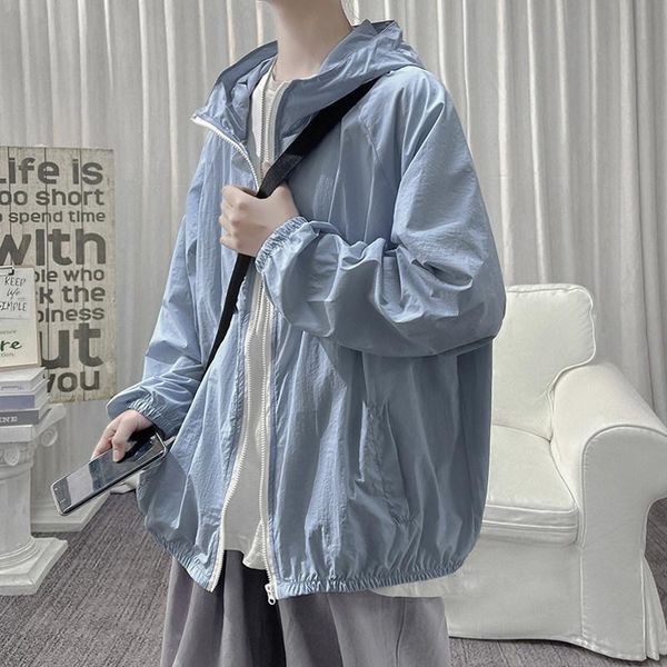 men's jackets sun protection clothing for men and women ice silk ultra-thin breathable summer loose hooded jacket korean trend casual j, Black;brown
men's jackets sun protection clothing for men and women ice silk ultra-thin breathable summer loose hooded jacket korean trend casual j, Black;brown