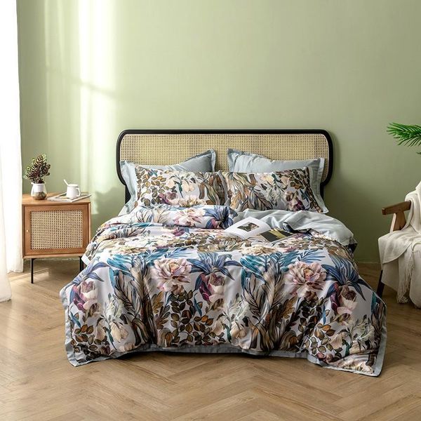 tropical leaves floral duvet cover set soft 600tc 100% cotton bedding king 4pcs comforter bed sheet pillowcases sets
tropical leaves floral duvet cover set soft 600tc 100% cotton bedding king 4pcs comforter bed sheet pillowcases sets