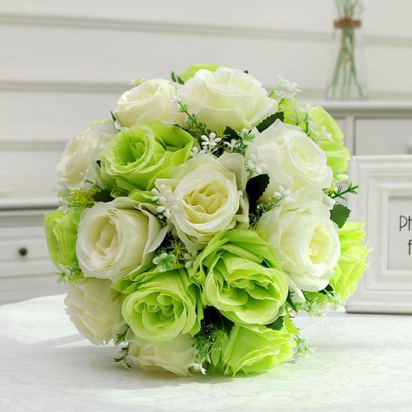decorative flowers & wreaths 18 head roses bouquet bride holding artificial for wedding and room decoration fake home decor indoor
decorative flowers & wreaths 18 head roses bouquet bride holding artificial for wedding and room decoration fake home decor indoor