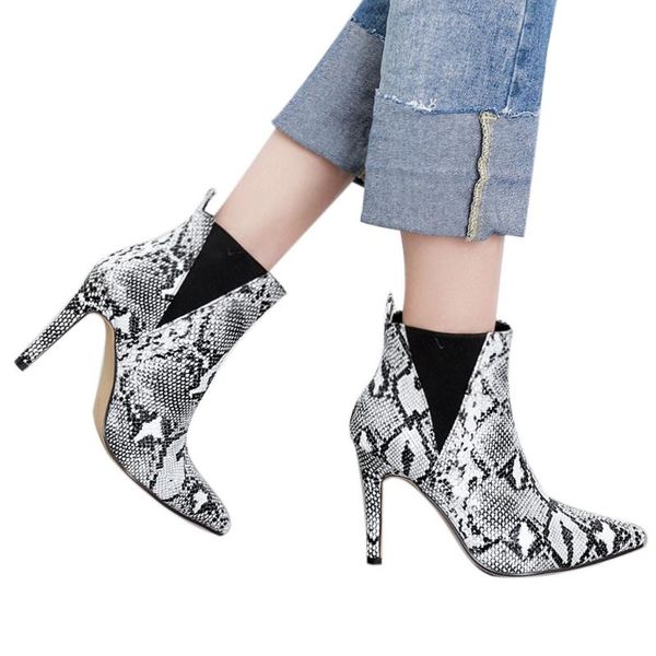 boots 2021 arrival ankle for women serpentine pointed toe stilettos shoes fashion, Black
boots 2021 arrival ankle for women serpentine pointed toe stilettos shoes fashion, Black