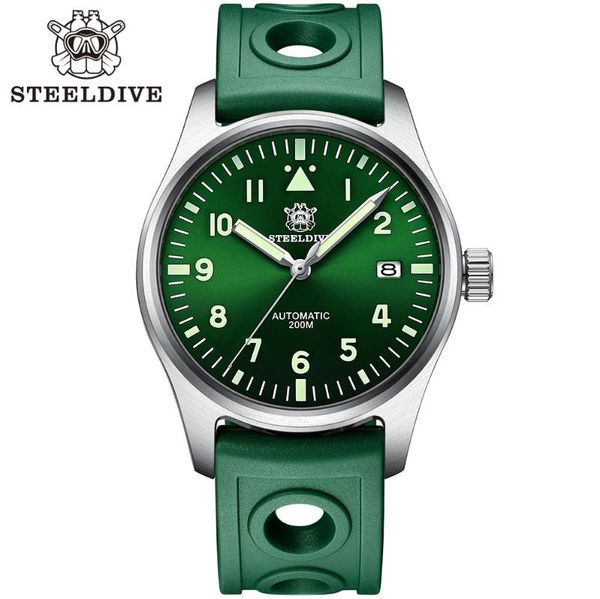 wristwatches steeldive watch automatic mechanical diver c3 luminous watches sapphire crystal glass 200m nh35 sd1940, Slivery;brown
wristwatches steeldive watch automatic mechanical diver c3 luminous watches sapphire crystal glass 200m nh35 sd1940, Slivery;brown