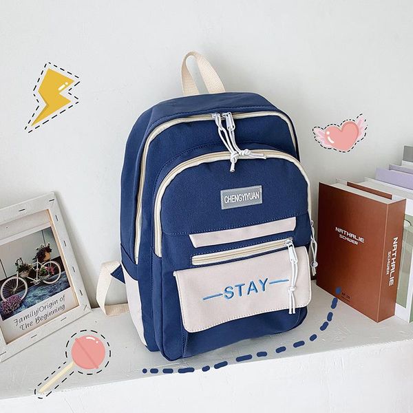 backpack solid color letter backpacks waterproof nylon women lipstick pouch travel crossbody bag multipocket schoolbag book bags
backpack solid color letter backpacks waterproof nylon women lipstick pouch travel crossbody bag multipocket schoolbag book bags