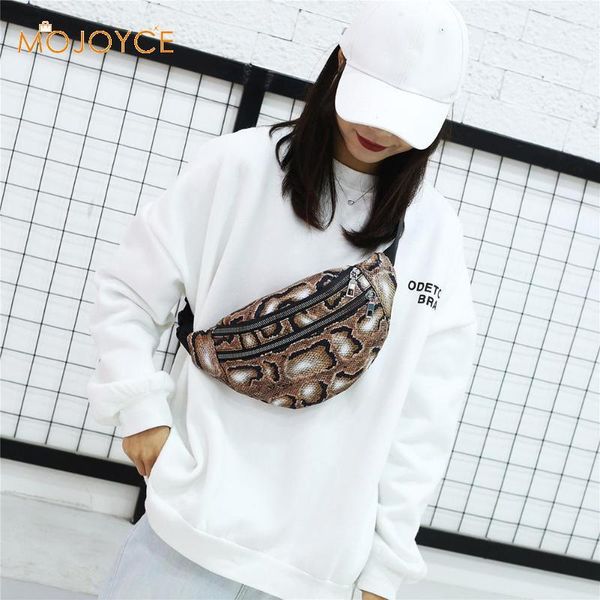 women waist bag pu leather patchwork fanny pack fashion snake pattern casual shoulder messenger bags chest purse
women waist bag pu leather patchwork fanny pack fashion snake pattern casual shoulder messenger bags chest purse