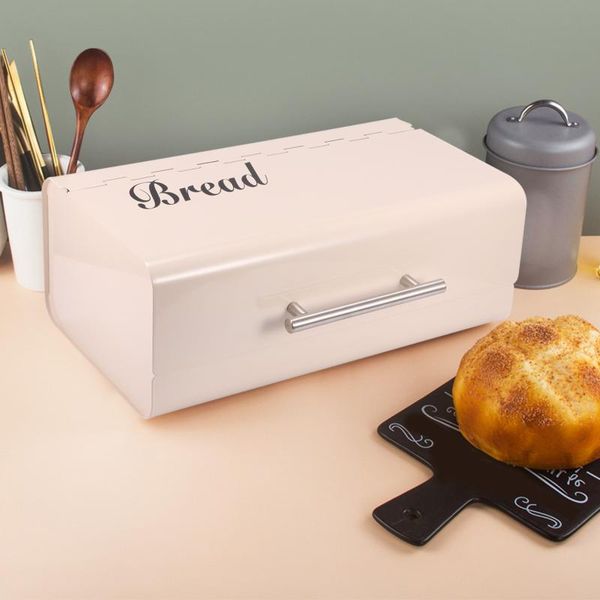 1pc iron kitchen bread box household storage bin practical container fruit organizer for bottles & jars
1pc iron kitchen bread box household storage bin practical container fruit organizer for bottles & jars