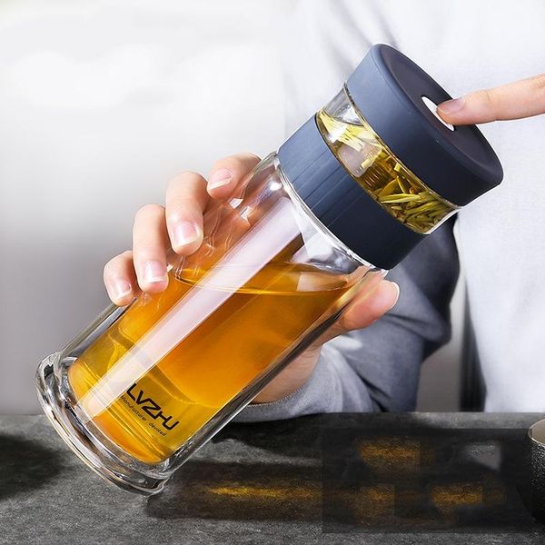 water bottles 400ml business type bottle glass with stainless steel infuser filter double wall sport tumbler
water bottles 400ml business type bottle glass with stainless steel infuser filter double wall sport tumbler