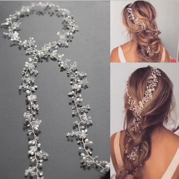 hair clips & barrettes long luxury headbands pearl crystal bridal hairbands floral headpiece headdress wedding accessories for bride gifts j, Golden;silver
hair clips & barrettes long luxury headbands pearl crystal bridal hairbands floral headpiece headdress wedding accessories for bride gifts j, Golden;silver