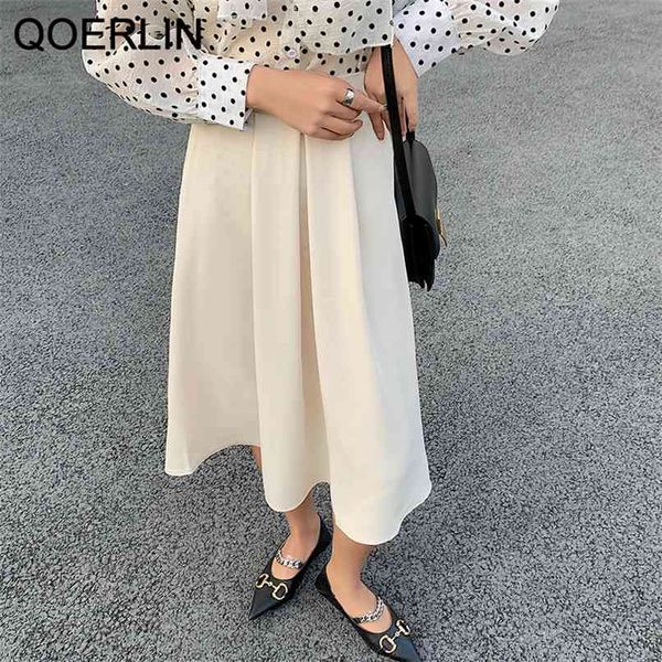 elastic waist women summer skirts pleated midi all match gentle a-line korean style saias 210601, Black
elastic waist women summer skirts pleated midi all match gentle a-line korean style saias 210601, Black