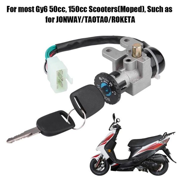 theft protection ignition switch key lock gas tank cap set for gy6 50cc jonway taotao roketa scooter moped bike
theft protection ignition switch key lock gas tank cap set for gy6 50cc jonway taotao roketa scooter moped bike