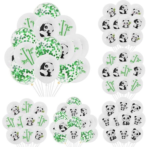 party decoration 10/15pcs white cartoon panda latex balloons green confetti ballon animal theme kids birthday decor baby shower supplies
party decoration 10/15pcs white cartoon panda latex balloons green confetti ballon animal theme kids birthday decor baby shower supplies