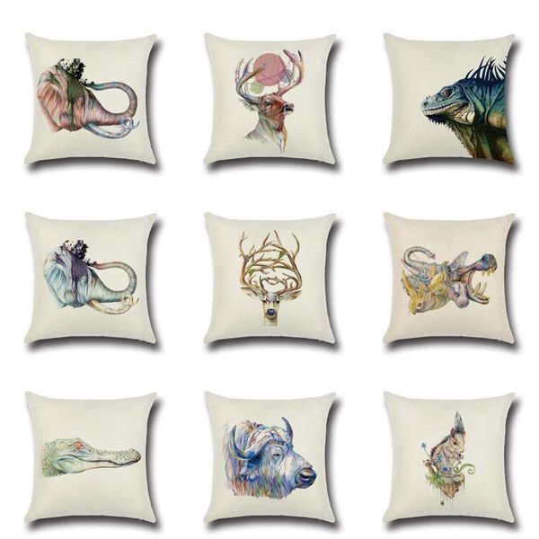 colorful lead animals portrait cushion cover cotton linen home decorative geometric pillow for sofa car pillowcases cushion/decorative
colorful lead animals portrait cushion cover cotton linen home decorative geometric pillow for sofa car pillowcases cushion/decorative