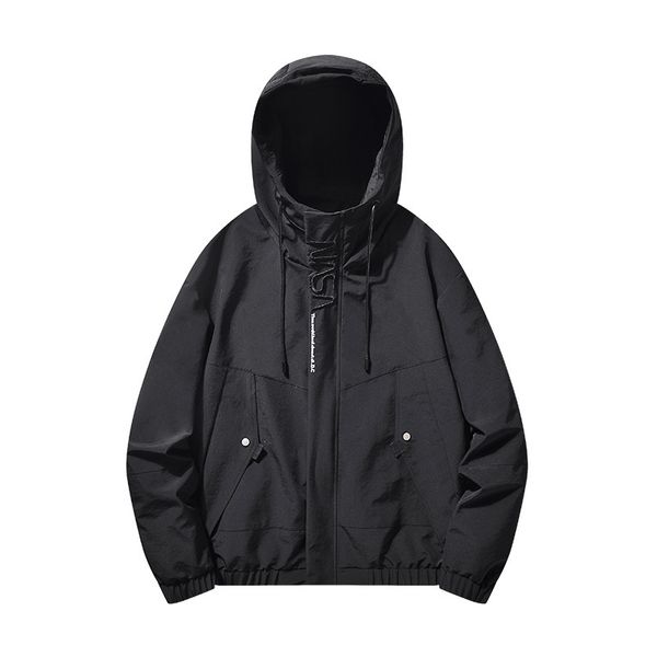 down mne black multi-pocket hip hop cargo jackets streetwear zipper hoodie outerwear
down mne black multi-pocket hip hop cargo jackets streetwear zipper hoodie outerwear