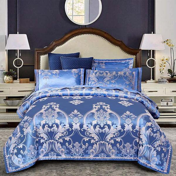 bedding sets 2021 luxury silk cotton jacquard euro classic set lace duvet cover bed sheet pillowcases king size 4pcs
bedding sets 2021 luxury silk cotton jacquard euro classic set lace duvet cover bed sheet pillowcases king size 4pcs