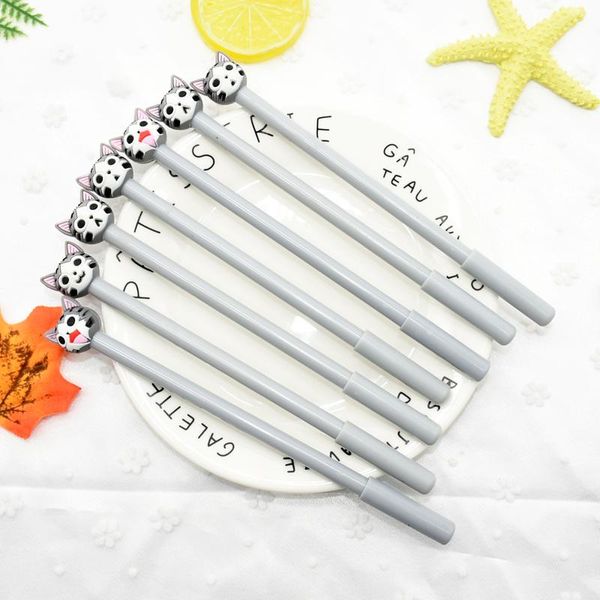 gel pens 80pcs cartoon cat plastic neutral pen water black signature student lovely day korean stationery 0.38mm supplie
gel pens 80pcs cartoon cat plastic neutral pen water black signature student lovely day korean stationery 0.38mm supplie