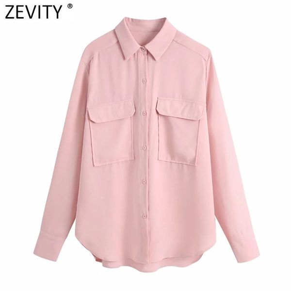 women vintage double pockets patch casual smock blouse female long sleeve single breasted shirts chic chemise ls9257 210416, White;black
women vintage double pockets patch casual smock blouse female long sleeve single breasted shirts chic chemise ls9257 210416, White;black