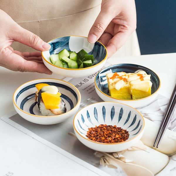 dishes & plates ceramic butter japanese-style tableware creative seasoning dish round sauce boat snack dinner kitchen gadget
dishes & plates ceramic butter japanese-style tableware creative seasoning dish round sauce boat snack dinner kitchen gadget