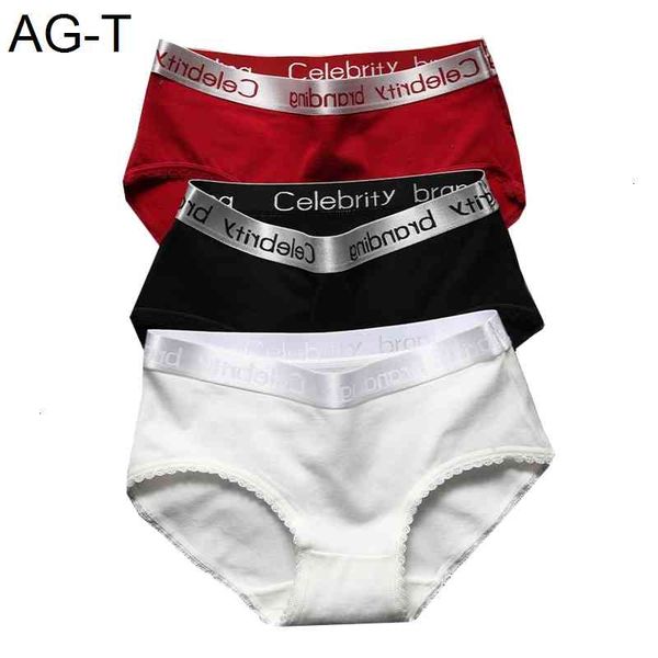 zjx 3pcs/lot soft cotton panties women breathable briefs cute letter girls lingerie seamless comfort female underwear, Black;pink
zjx 3pcs/lot soft cotton panties women breathable briefs cute letter girls lingerie seamless comfort female underwear, Black;pink