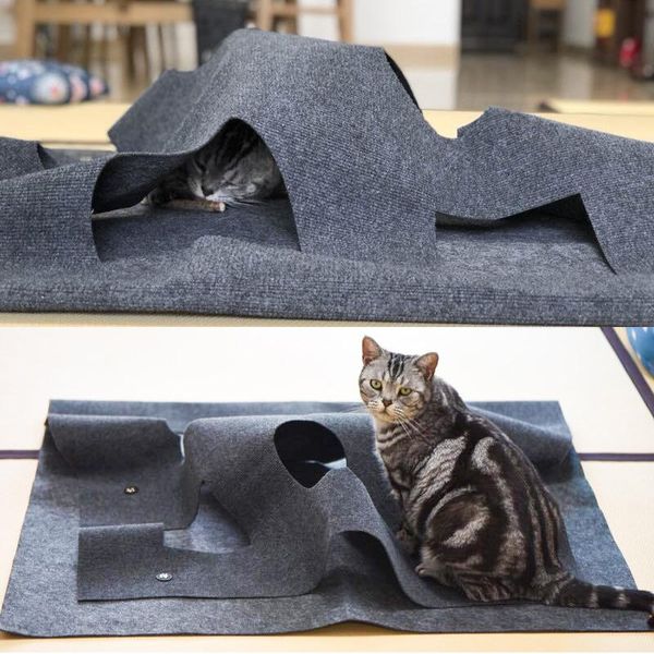 cat toys playing mat holes toy kittens squirrel interactive tunnel biting ground design fun cats pet accessaries
cat toys playing mat holes toy kittens squirrel interactive tunnel biting ground design fun cats pet accessaries